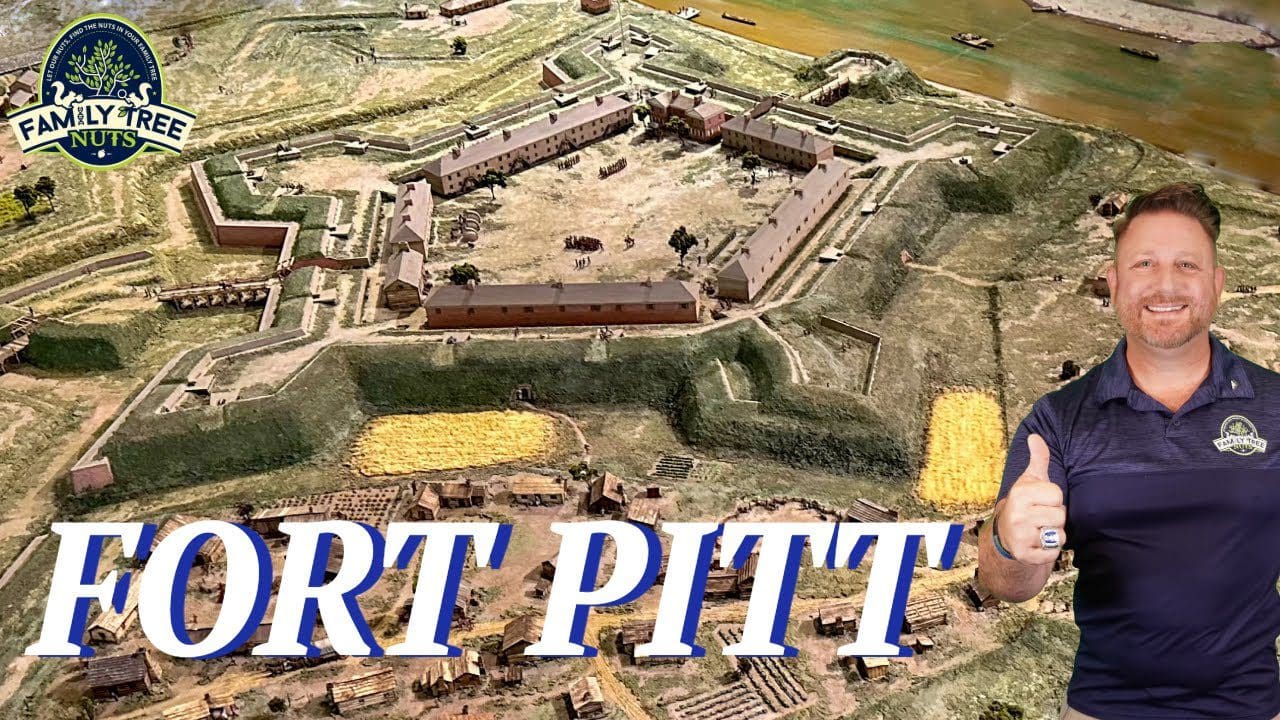 A 3 d image of the fort pitt area in pittsburgh.