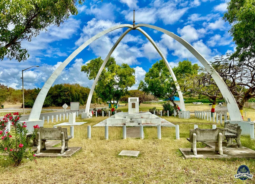 The Memorial to the Fallen in Grenada