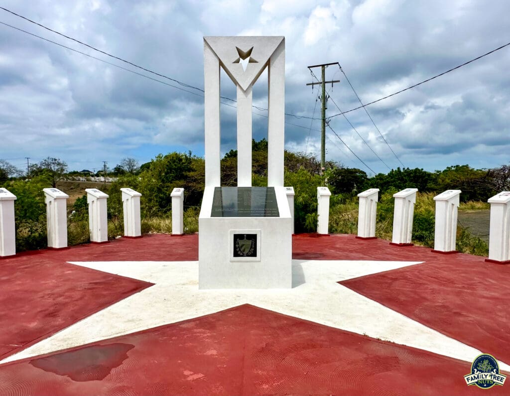 The Memorial to the Cuban Internationalist Martyrs, in Grenada