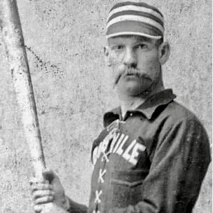 "Pete" Browning, aka "The Louisville Slugger" & "The Gladiator" (credit Wikipedia)