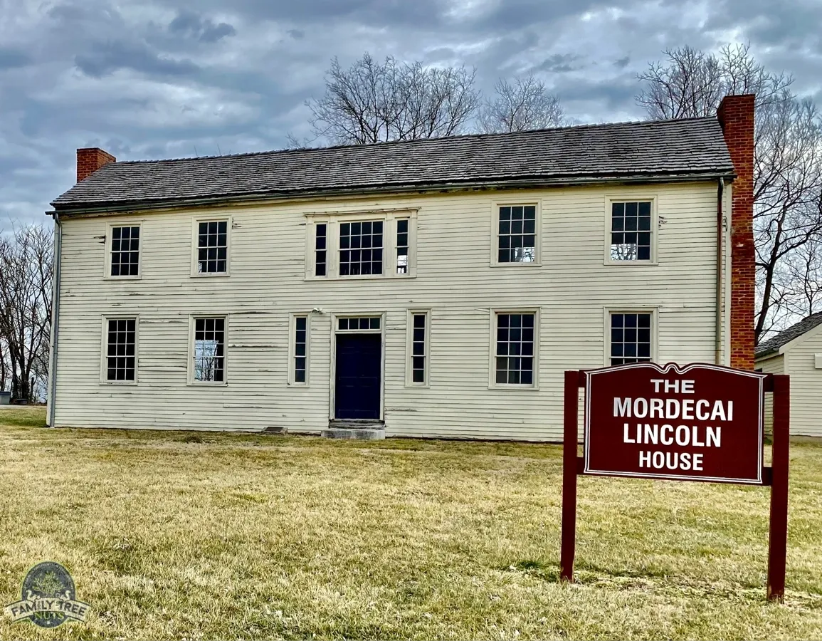 The Mordecai Lincoln House in Washington County, Kentucky